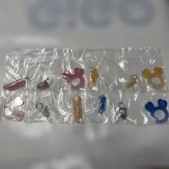 TWICE LOVELYS アクリルカラビナフロッキーマスコット 4個セット