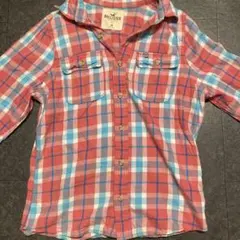 早い者勝ち！【最終値下げ】Hollister 長袖ネルシャツチェックシャツ
