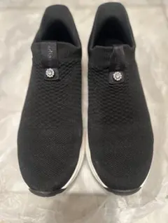 diana ブラック スリッポンスニーカー