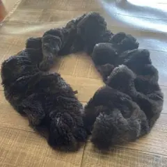 ♦️♦️♦️♦️ダークブラウン ファー スヌード