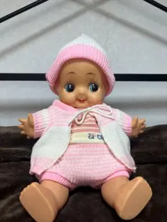 キューピー人形　昭和レトロ人形 Arnold Palmer ニット服付き