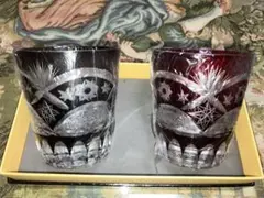 【半日限定販売】Raccolta Moderna 切子ペアグラス