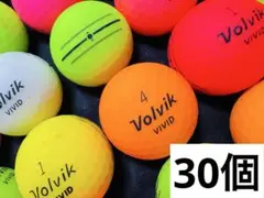 ボルビック Volvik VIVID 2022年モデル 30個　マットカラー混合