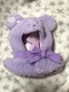 ディズニーストア シークレットポンチョ　紫　パープル