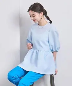 2025年最新】airy ジャカード ペプラム ブラウスの人気アイテム