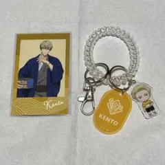呪術廻戦 極楽湯 ロッカーキー風キーホルダー+フォト風カード 七海建人まとめ売り
