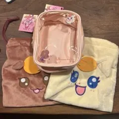 Yes!プリキュア5GoGo! 巾着 ナッツ　ココ　ポーチ　３点セット