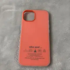 niko and ... iPhone 14用ソフトケース オレンジ