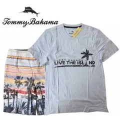 新品 XL ★ TOMMY BAHAMA メンズ パジャマ 上下セット 半袖 B