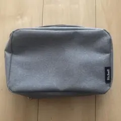 リッチェル おでかけ　おしりふきウォーマー グレーのサムネイル