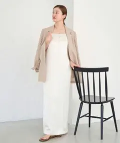 【新品】IENA endo. ダブルサテン キャミワンピース 36