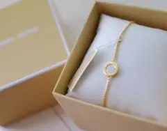 新品未使用✨MICHEAL KORS MKロゴ　ブレスレット　ゴールド