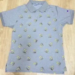 美品】BEAMS GOLF スヌーピー刺繍 ポロシャツ L 白 ゴルフウェア