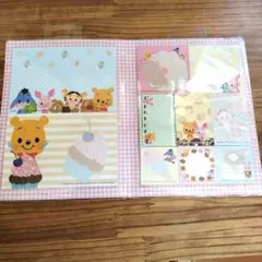 新品未開封　プーさん　付箋セット　レア　平成レトロ