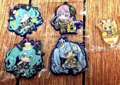 限定品）初音ミク 巡音ルカ 鏡音リン アクリルスタンド 北海道 ラバーストラップ