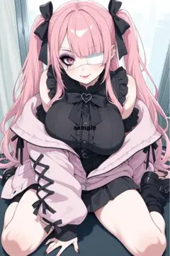m837 AIイラスト　かわいい　A4ポスター