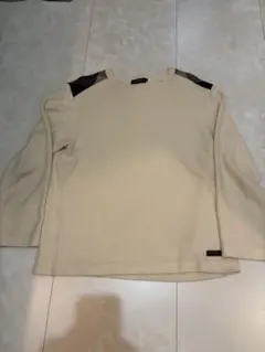 BLACK LABEL クリーム色 長袖カットソー M