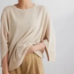 STYLEMIXER スタイルミキサー ラウンドカッティングドライニットのサムネイル