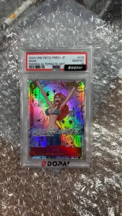 極美品 ナミ OP15-086 SR パラレル PSA10 ワンオーナー - メルカリ