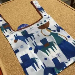 KALDI‼️エコバッグ Helpers 青‼️