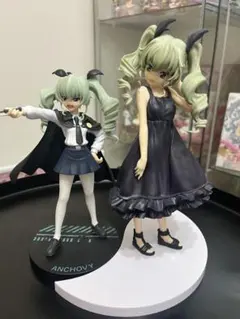 【値下げ】ガルパン　アンチョビ フィギュア 2体セット