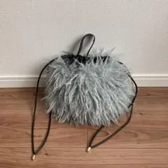 SENSE OF PLACE ファーショルダーバッグ