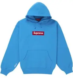Cyan M Supreme Box Logo Hooded