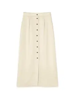 フロントボタンナロースカート NATURAL BEAUTY BASIC