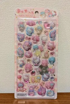 【正規品】サンリオ　うるちゅるポップシール　キキララ　マイメロ　キティ