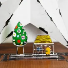 ミルフィオリの木と￼小さなお家