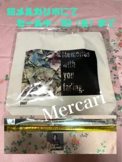 優里　初期ドライフラワートートバッグ　非売品ラババン付き。 優里 初期ドライフラワートートバッグ 非売品ラババン付き。 - メルカリ