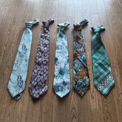 シルクネクタイセット 5本組 renoma 等