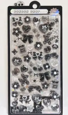 ブラックボンボン ボンボンドロップシール オリジナルボンボン