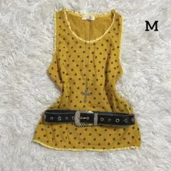 00s y2k 水玉　レトロ　ヴィンテージ　タンク　マクブリング