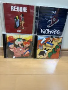 owl CD 4枚セットKICKASS/BOO!!/FLAP/RE:BONE