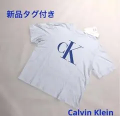 新品タグ付き　Calvin Klein CKビッグロゴ　レディース半袖Tシャツのサムネイル