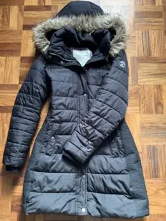 Abercrombie & Fitch ブラックダウンジャケット Mサイズ