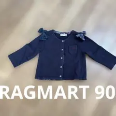 RAG MART カーディガン 90サイズ 花柄