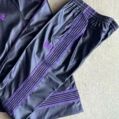 美品☆Needles トラックパンツ フェイクレザー Sサイズ - メルカリ