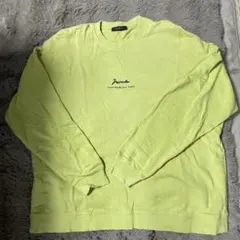 RAGEBLUE ライムグリーン トレーナーフリーサイズ☆