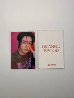 ENHYPEN ジョンウォン　一直娱 yizhiyu 中華　北京 当選者限定 ENHYPEN orange blood yizhiyu 4.0 ジョンウォン - メルカリ