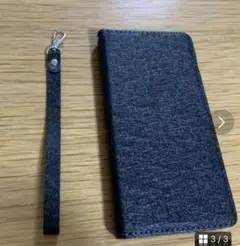 【 現品限り‼️】ケース 手帳型 ストラップ付き PU皮革 明る