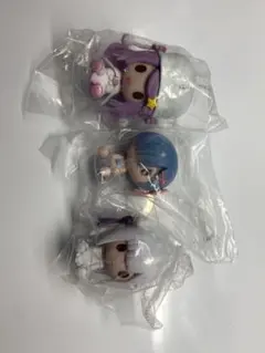 リゼロ　一番くじ　D賞　ちょこのっこ　フィギュア　3種セット