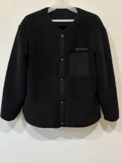 Columbia フリース・撥水リバーシブルボアジャケット 黒