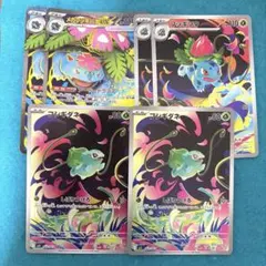 メガフシギバナex 進化ライン sr ar 各2枚 計6枚