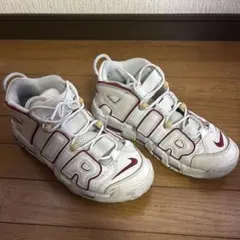 NIKE AIR MORE UPTEMPO ホワイト レッド