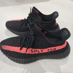 Yeezy Boost 350 V2 ブラック/レッド値下げ　第2