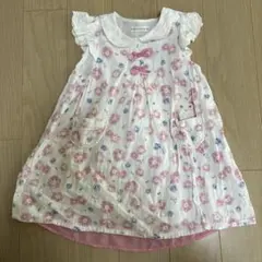 coeur a coeur 花柄ワンピース 95cmのサムネイル