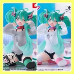 初音ミク　Desktop Cute 猫耳Tシャツver. 通常　タイクレ限定のサムネイル
