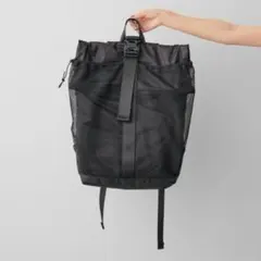 【美品】ear PAPILLONNER バーラップアウトフィッター　リュック　黒のサムネイル